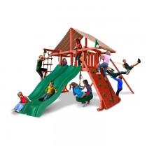 Sun Climber Extreme Swing Set with Sunbrella Brannon Canopy